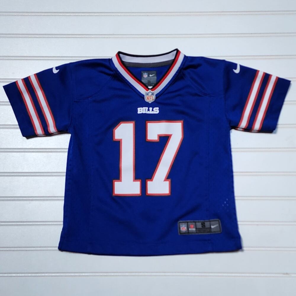 Nike NFL Kids Buffalo Bills Josh Allen #17 Jersey Size S (4) Blue